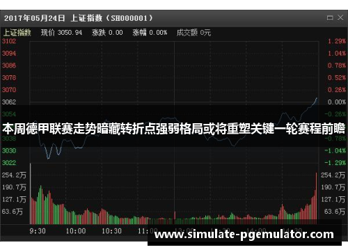 本周德甲联赛走势暗藏转折点强弱格局或将重塑关键一轮赛程前瞻